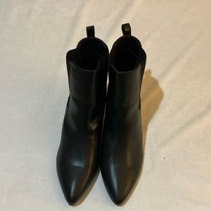 SHEIN Black Chunky Heel Boots NWOT